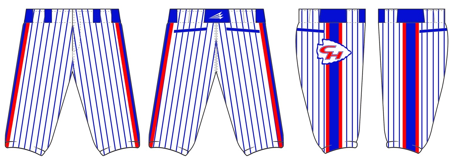 Chippewa Hills Custom Baseball Pants #2