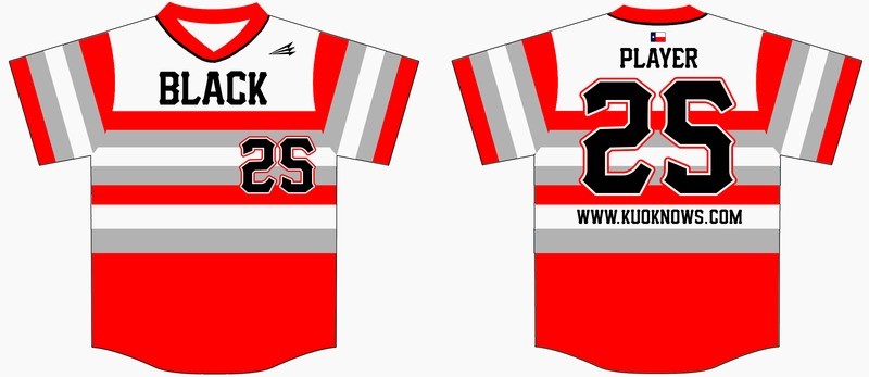 State Farm Black Custom Baseball Jersey 5b