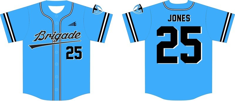 MT Brigade Baseball Traditional Jersey 5