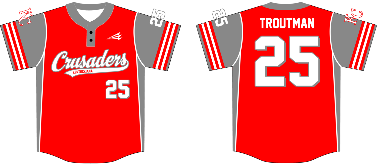 Kentuckiana Crusaders Jersey Design #3