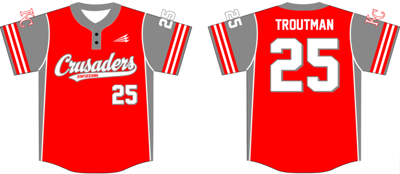 Kentuckiana Crusaders Jersey Design #3