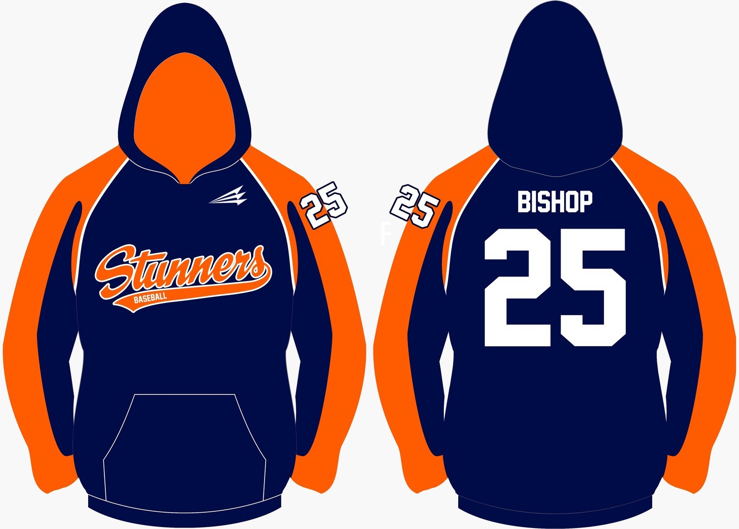 Stunners Baseball Vulcan Winterproof Sublimated Hoodie 2