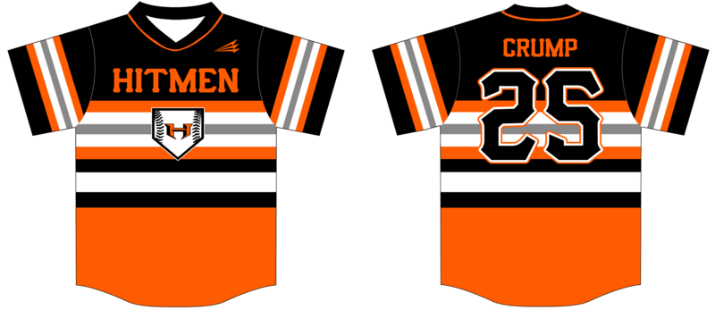 Hitmen (Crump) Custom Baseball Jersey D5