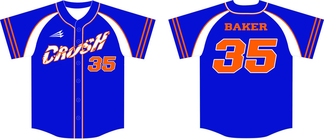 Clanton Crush Baseball Game Jersey #2b
