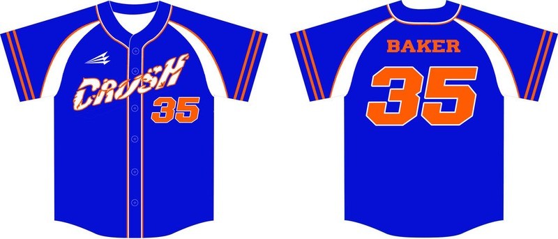 Clanton Crush Baseball Game Jersey #2b