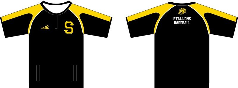 Stallions Baseball Custom Cage Jacket #2