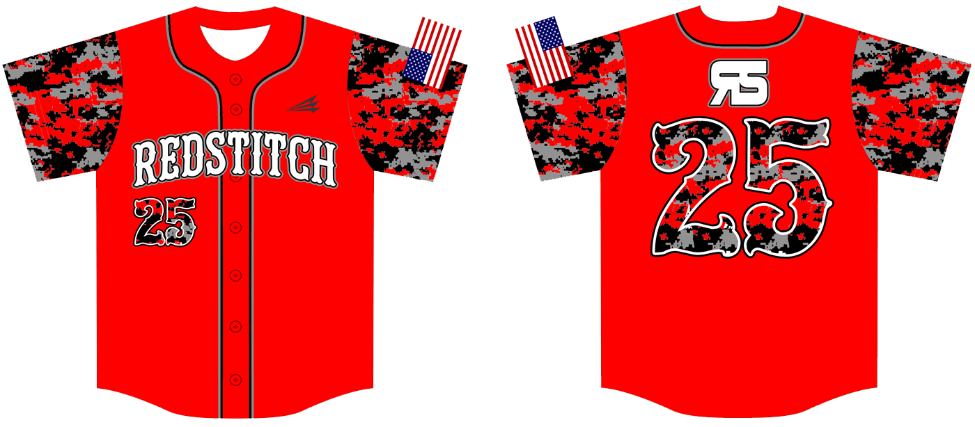 RedStitch Baseball Camo Game Jersey