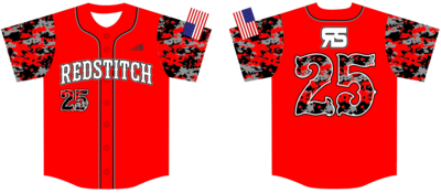RedStitch Baseball Camo Game Jersey