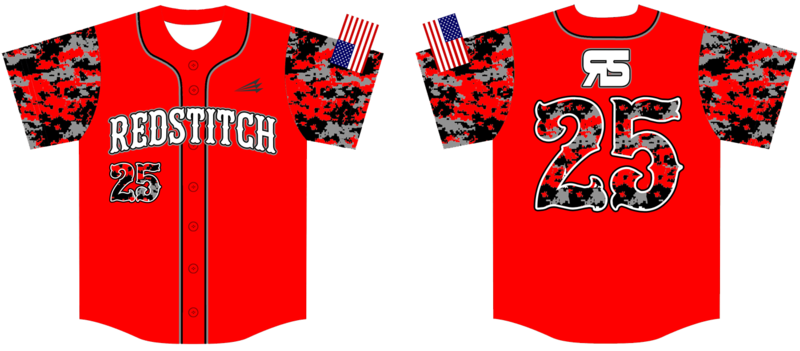 RedStitch Baseball Camo Game Jersey