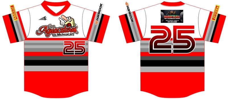 Los Aguacateros de Michoacan Custom Jersey Design #2D