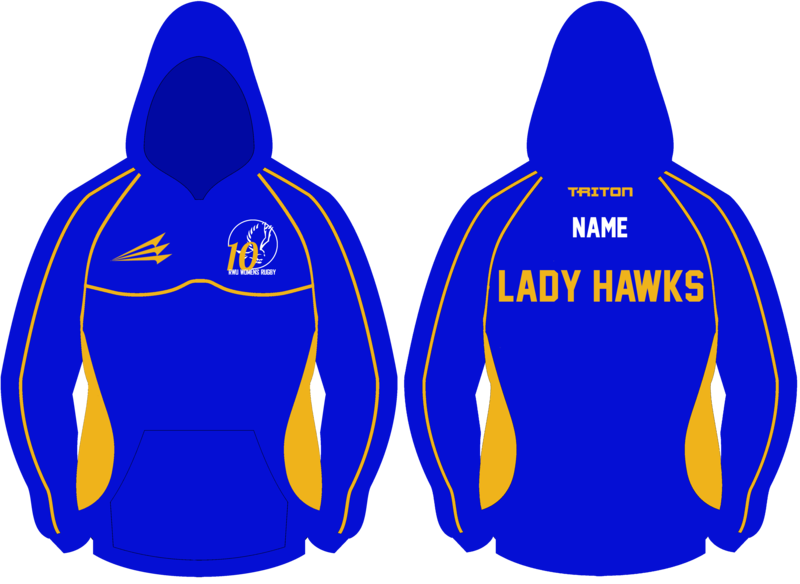 RWU Womens Alumni Rugby Vulcan Winterproof Hoodie
