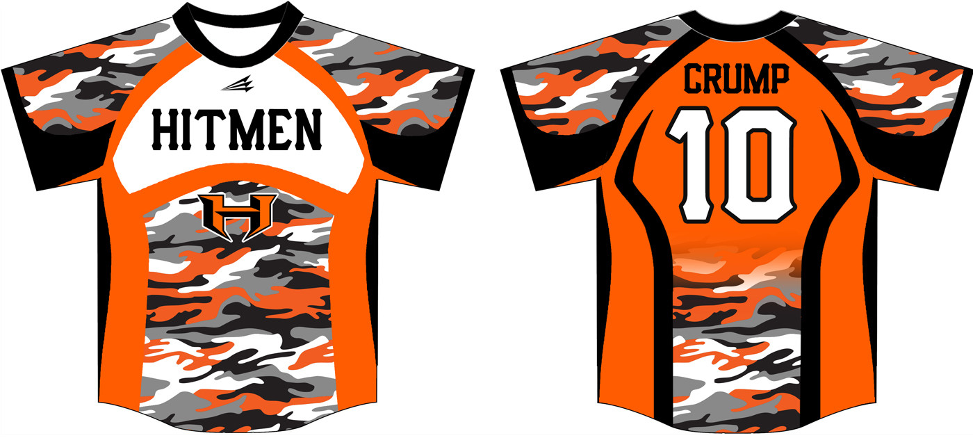 Hitmen (Crump) Custom Baseball Jersey D5
