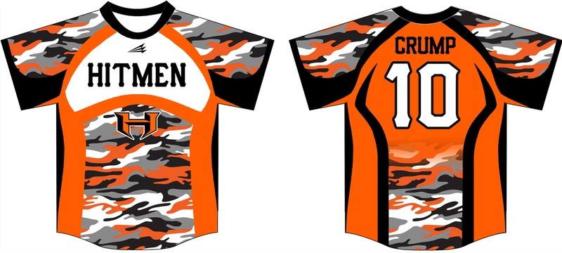 Hitmen (Crump) Custom Baseball Jersey D5