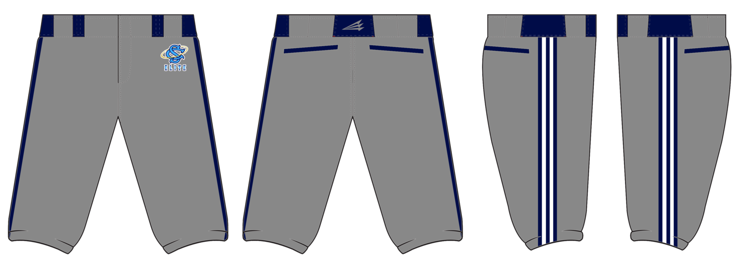 Space City Elite Baseball Custom Knicker Pants D2b
