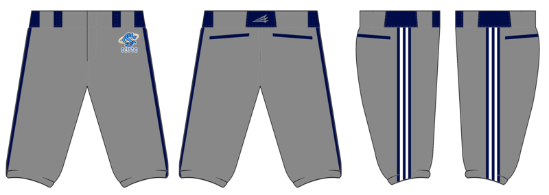 Space City Elite Baseball Custom Knicker Pants D2b
