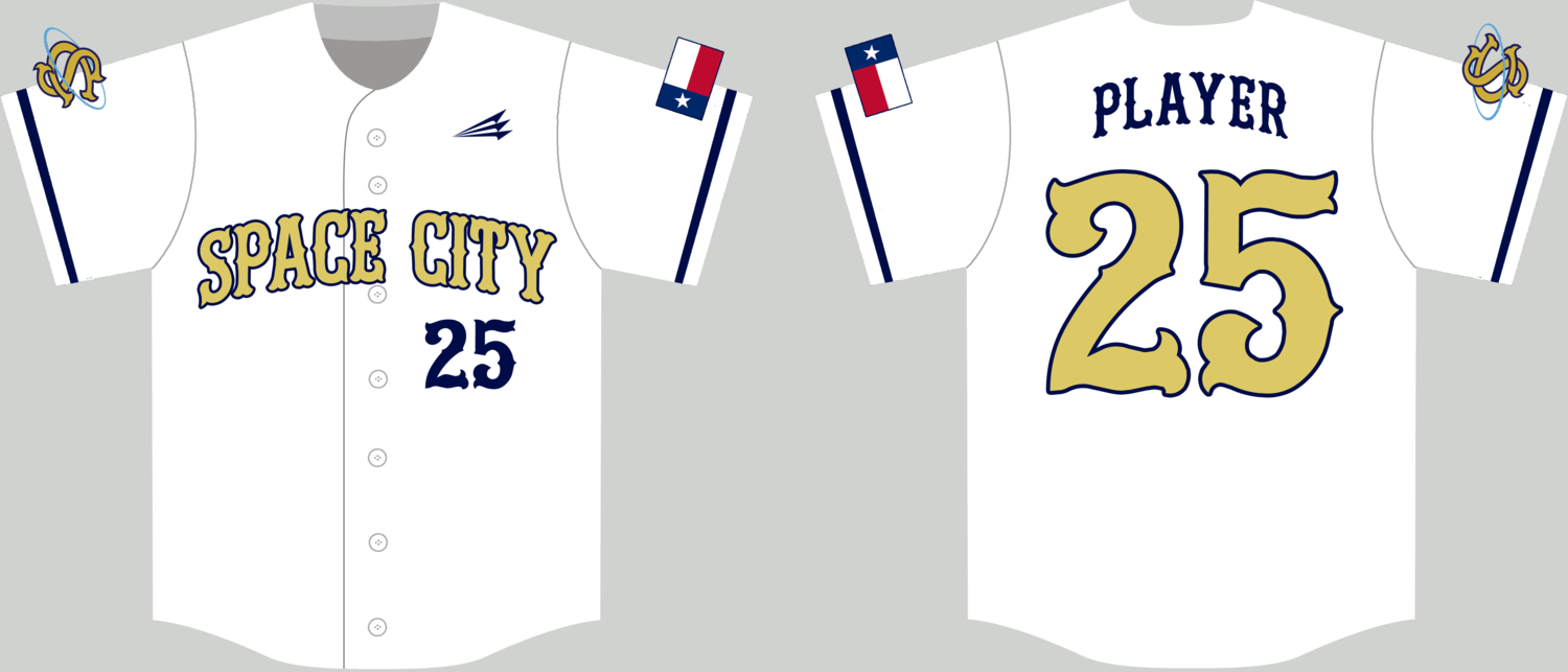 Space City Elite Custom Baseball Jersey 4