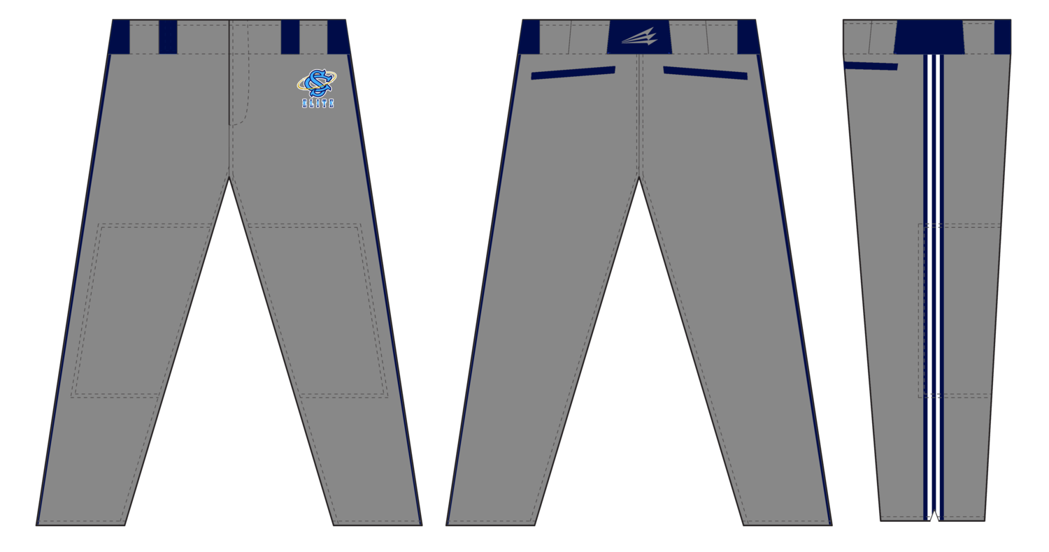 Space City Elite Baseball Custom Pants D2