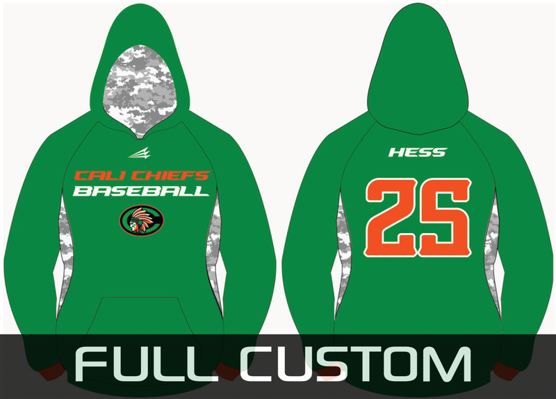 Cali Chiefs Winterproof Sublimated Hoodie