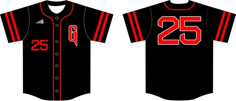 Grind Baseball Custom Baseball Jersey #6