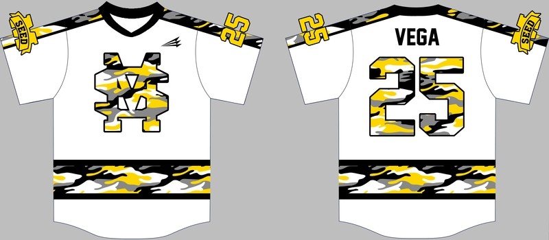 Mustard Seeds Custom Baseball Jersey #1