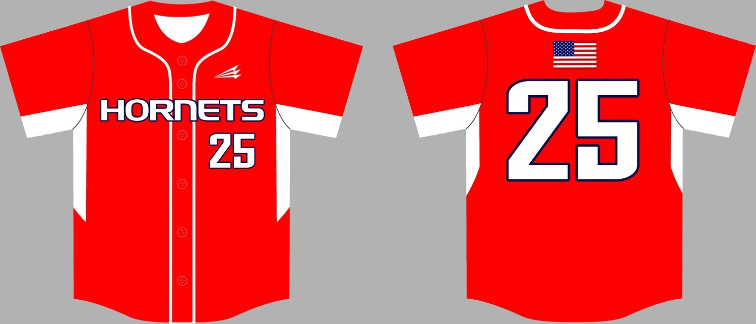 Kingsport Hammond Hornets Baseball Modern Jersey 5a