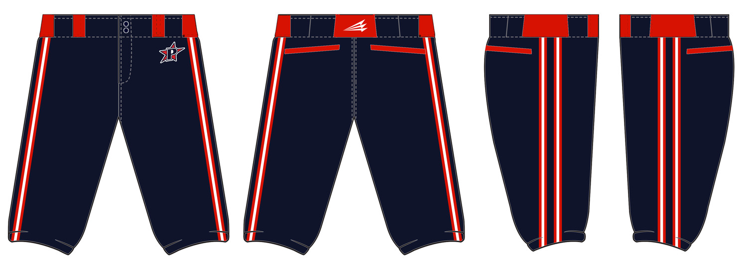 WV Patriots Stacheman Elite Custom Knicker Pants #BP1E