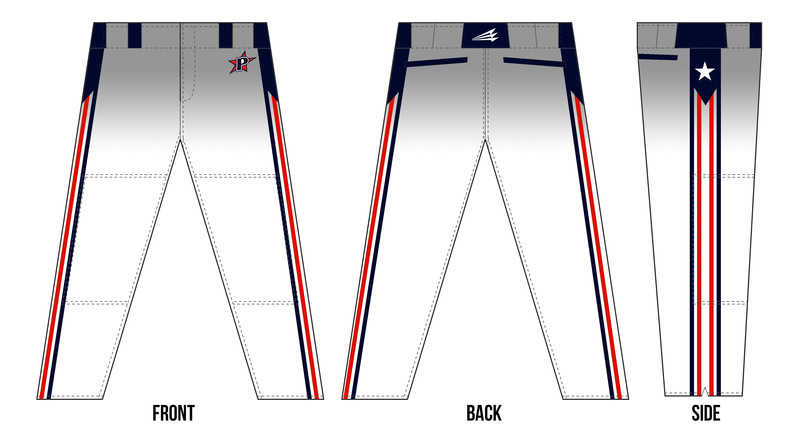 WV Patriots Stacheman Elite Custom Long Pants #BP2A