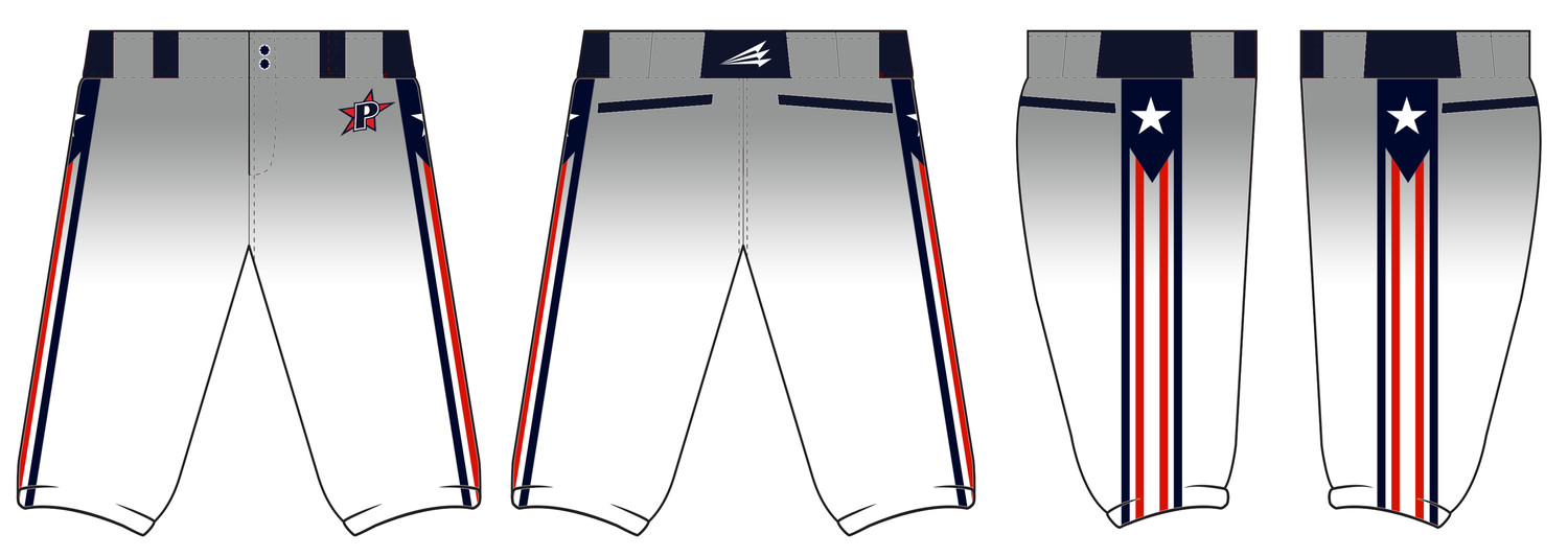 WV Patriots Stacheman Elite Custom Knicker Pants #BP2B