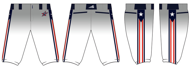 WV Patriots Stacheman Elite Custom Knicker Pants #BP2B