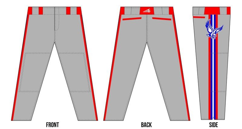 Messalonskee Custom Baseball Pants #1