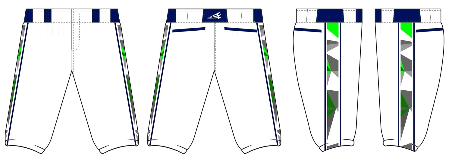 Ramstein All-Stars Custom Baseball Pants Design #1 (KNICKER)