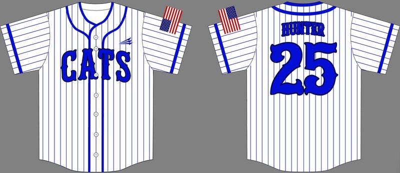 Colbert County Heights Custom Baseball Jersey #3B