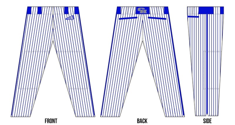 Colbert County Heights Baseball Custom Pants #3