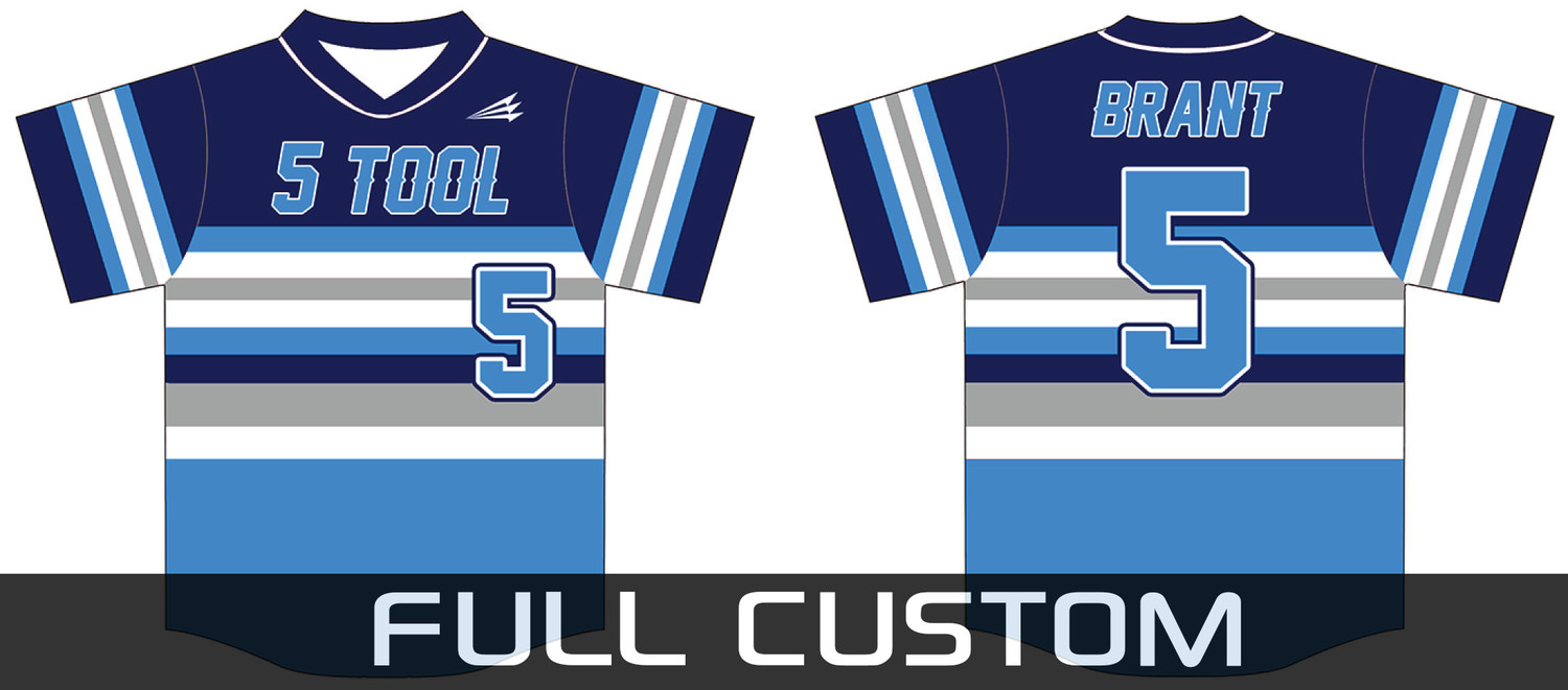 Midwest 5 Tool Baseball Custom Jersey Design #1