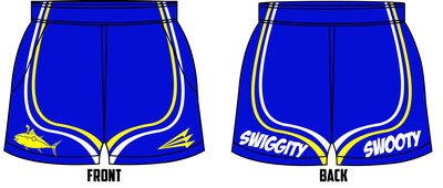 TUNASUB Rugby Game Shorts