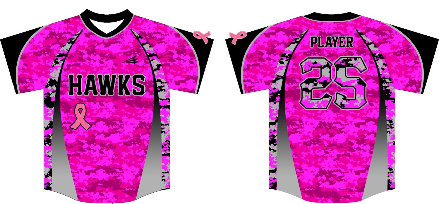 SJ Hawks Baseball Custom Jersey #4