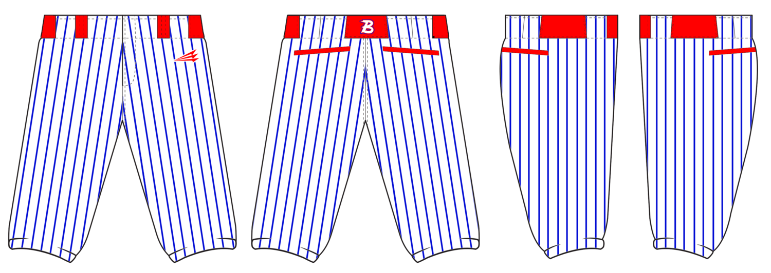 Beach Bashers Custom Stacheman Elite Pants #SM1b