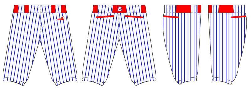Beach Bashers Custom Stacheman Elite Pants #SM1b