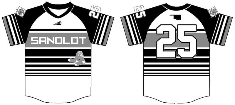 Sandlot Sox Baseball Custom Jersey #1b2