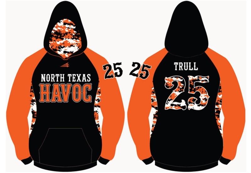 North Texas Havoc Baseball Winterproof Hoodie