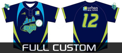Chicago Closers Baseball Custom Jersey Design #A