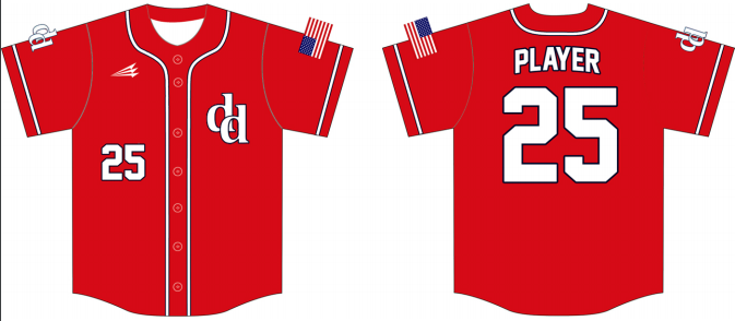 DFW Drillers Custom HexaFlex Baseball Jersey Design #J10