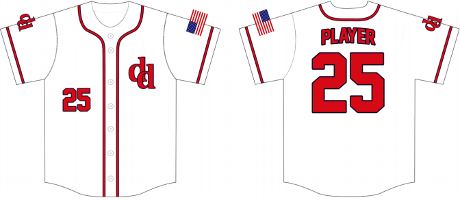DFW Drillers Custom HexaFlex Baseball Jersey Design #J17