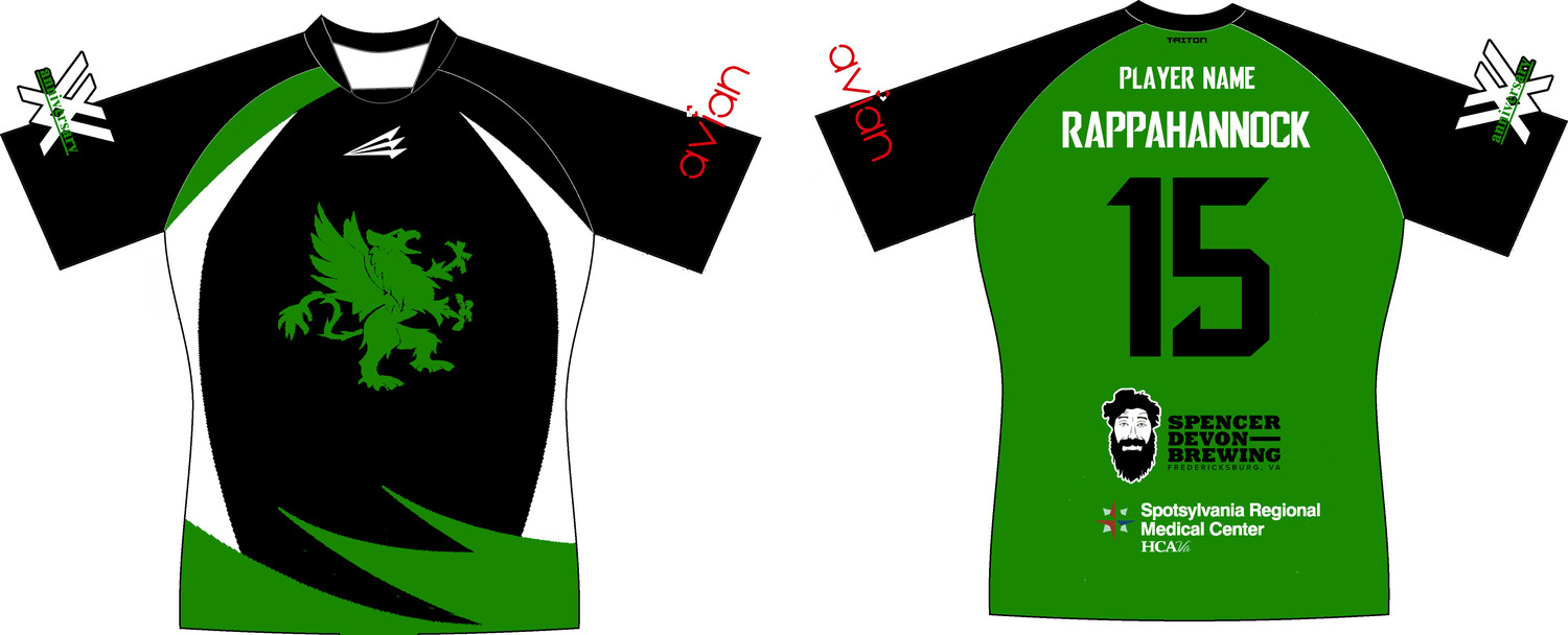 Rappahannock RFC Custom Classic Rugby Jersey #J7c