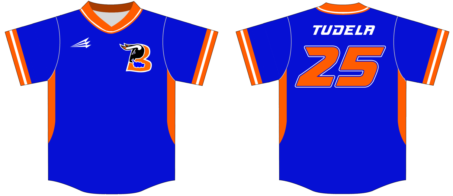 Bulls (Tudela) Baseball Custom Jersey Design #1b