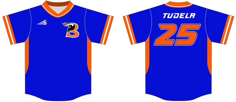 Bulls (Tudela) Baseball Custom Jersey Design #1b