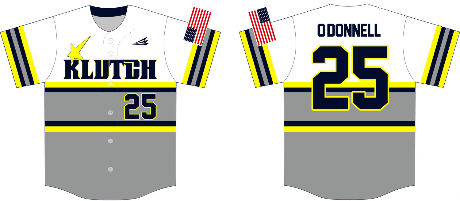 KLUTCH (Van Loo) Custom Nanodri Baseball Jersey #J2