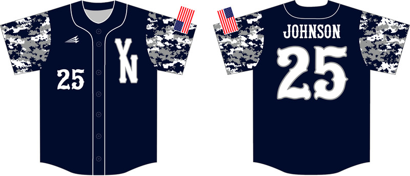 Young Naturals Custom HexaFlex Baseball Jersey #J3b