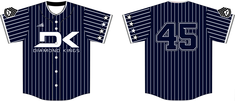 Diamond Kings Custom HexaFlex Baseball Jersey Design J1