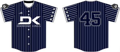Diamond Kings Custom HexaFlex Baseball Jersey Design J1